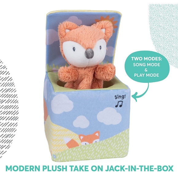 GUND Baby Fox in a Box, Animated Plush Activity Toy for Babies and Infants - Picture 3 of 6